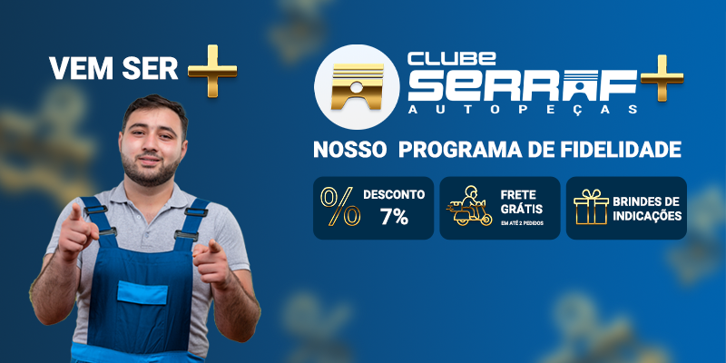 BANNER - CLUBE SERRAF +